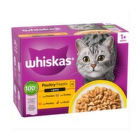Whiskas Core 1+ Poultry Gravy Selection 12 Pack (85 g)