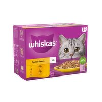 Whiskas Core 1+ Poultry Selection In Jelly 12 Pack (85 g)