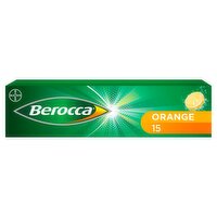 Berocca Orange Effervescent Tablets (15 Piece)