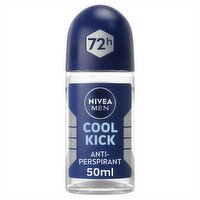 Nivea Men Cool Kick 48h Protect Anti-Perspirant Roll On (50 ml)