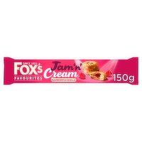 Fox's Jam'n' Cream Rasperry & Vanilla Biscuits (150 g)