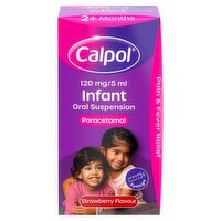 Calpol Infant Strawberry Flavour 2+ Months (60 ml)