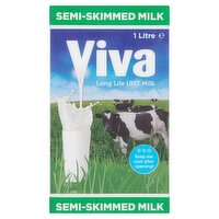 Viva Semi-Skimmed UHT Milk (1 L)
