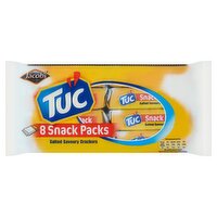 Jacob's Tuc 8 Snack Packs (250 g)