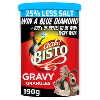 Bisto Gravy Granules Reduced Salt Beef (190 g)