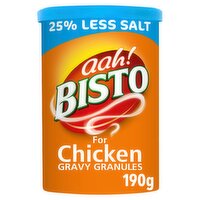 Bisto Gravy Granules Reduced Salt Chicken (190 g)