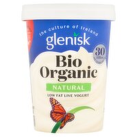 Glenisk Organic Low Fat Natural Yogurt (500 g)