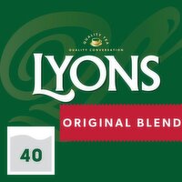 Lyons Original Blend Tea 40 Pack (116 g)