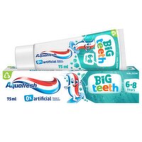 Aquafresh Big Teeth Toothpaste for Kids 6-8 Years (75 ml)