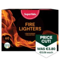 SuperValu Firelighters 60 Pack (60 Piece)