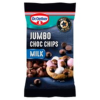 Dr Oetker Milk Chocolate Jumbo Chips (125 g)