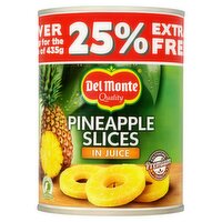 Del Monte Pineapple Slices 25% Extra Free (560 g)