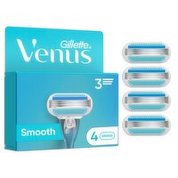 Gillette Venus Smooth Blades (4 Piece)