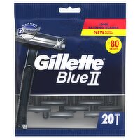 Gillette Blue II Razors 20 Pack (20 Piece)