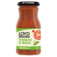 Loyd Grossman Sauce Tomato & Basil  (350 g)