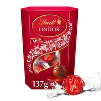 Lindt Lindor Milk Chocolate Truffles Carton (137 g)