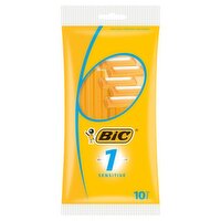 BiC 1 Sensitive Disposable Razors 10 Pack (1 Piece)