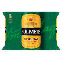 Bulmers Original Cider Can 8 Pack (500 ml)