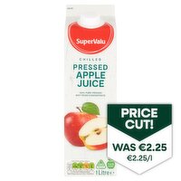 SuperValu Not from Concentrate Pressed Apple (1 L)