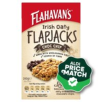 Flahavan's Irish Oaty Flapjacks Chocolate Chip 6 Pack (40 g)