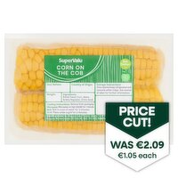 SuperValu Corn on the Cob (2 Piece)