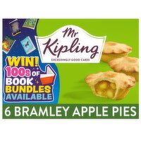 Mr Kipling Bramley Apple Pies 6 Pack (360 g)