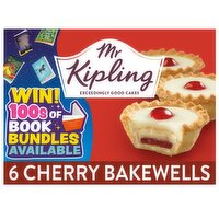 Mr Kipling Cherry Bakewells 6 Pack (318 g)