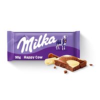 Milka Milk & White Chocolate Bar (90 g)