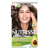 Garnier Nutrisse Crème Permanent Nourishing Dark Brown Hair Colour (1 Piece)