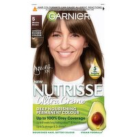 Garnier Nutrisse Crème Permanent Nourishing Mocha Brown Hair Colour (1 Piece)