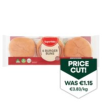 SuperValu Burger Buns 6 Pack (300 g)