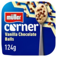 Muller Corner Vanilla Chocolate Balls Yogurt (124 g)