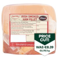 SuperValu Fresh Irish Smoked Ham Fillet (1.2 kg)