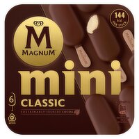 Magnum Mini Classic Ice Cream 6 Pack (55 ml)