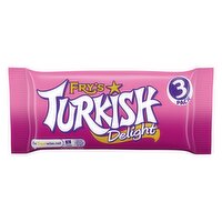 Fry's Turkish Delight Chocolate Bars 3 Pack (153 g)