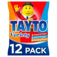 Tayto Variety Crisps 12 Pack (25 g)