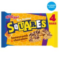 Kellogg's Rice Krispies Squares Honeycomb & Chocolate 4 Pack (33 g)