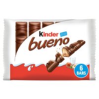 Kinder Bueno Milk Chocolate & Hazelnut Bars 3 Pack (43 g)