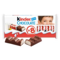 Kinder Chocolate Small Bars 8 Pack (12.5 g)