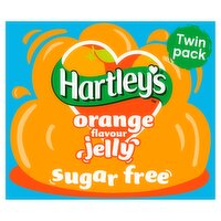 Hartley's Orange Flavour Jelly Sugar Free Twin Pack (23 g)