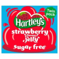 Hartley's Strawberry Flavour Jelly Sugar Free Twin Pack (23 g)