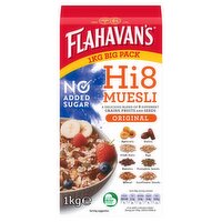 Flahavan's Hi 8 No Added Sugar Muesli (1 kg)