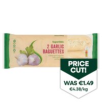 SuperValu Garlic Baguettes 2 Pack (340 g)