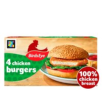 Birds Eye Chicken Burgers 4 Pack (200 g)