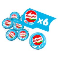 Mini Light Babybel 6 Pack (120 g)