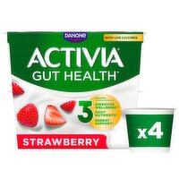 Danone Activia Strawberry 4 Pack (115 g)