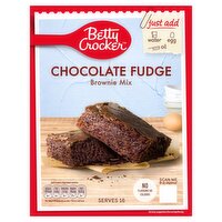 Betty Crocker Chocolate Fudge Brownie Mix (415 g)