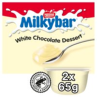 Nestle Milkybar White Chocolate Dessert 2 Pack (65 g)