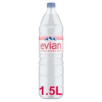 Evian Still Natural Mineral Water (1.5 L)