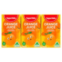 SuperValu Orange Juice 6 Pack (250 ml)